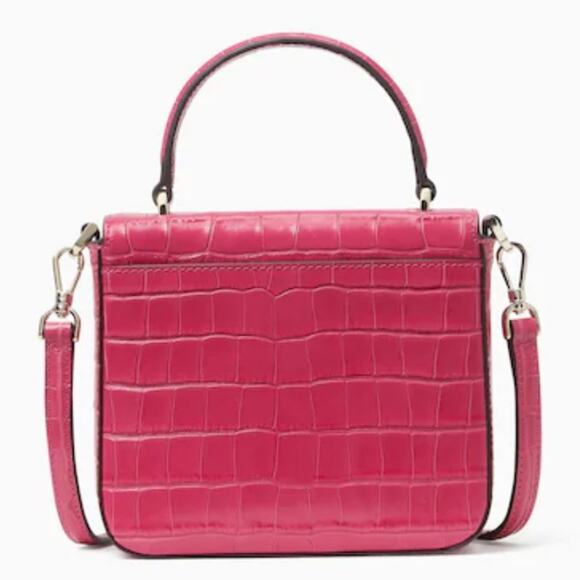 Kate Spade Pink Staci Square Crossbody Bag and Card Holder Bundle Set - Picture 9 of 15
